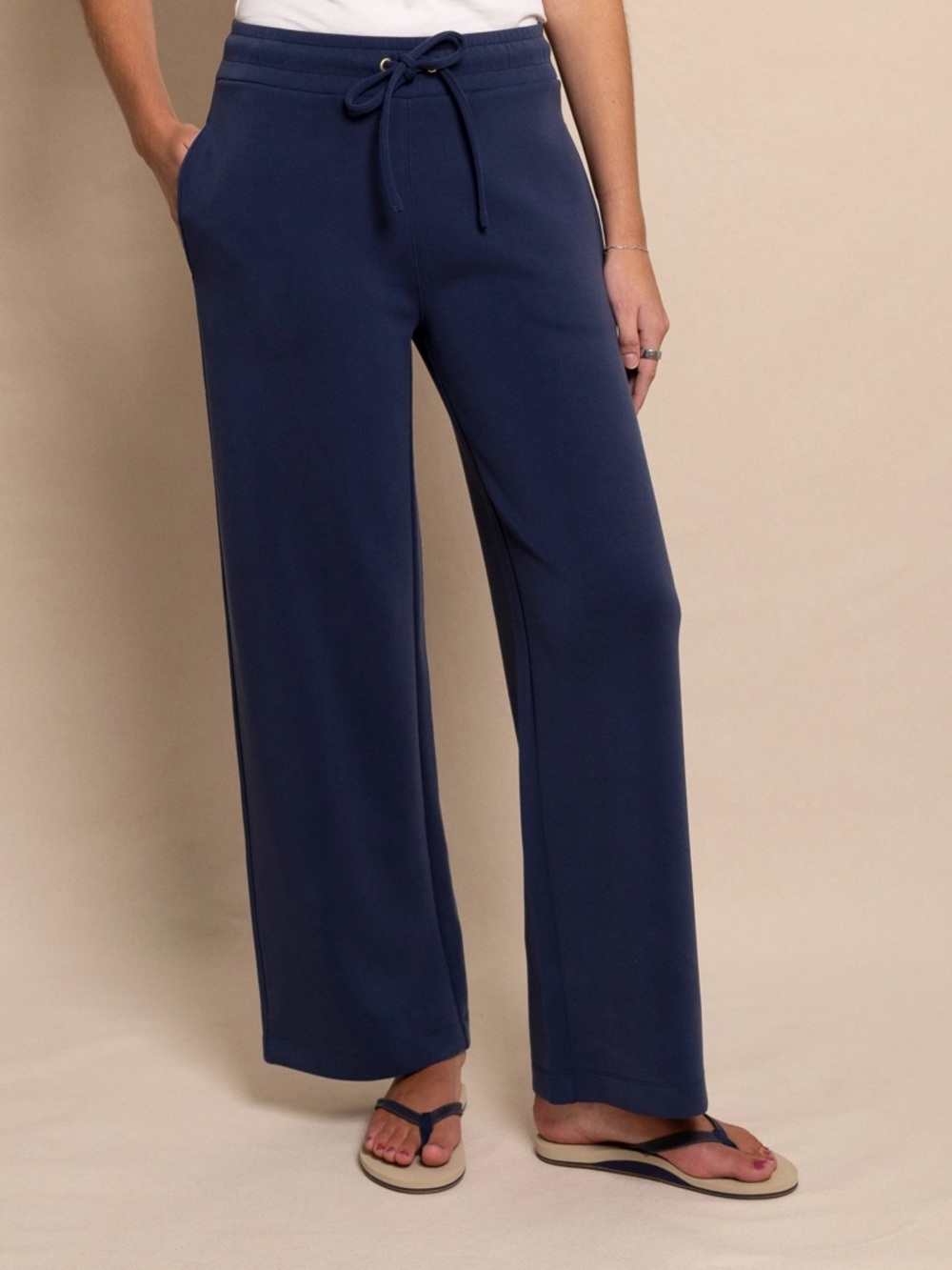 Ralph Lauren Navy Drawstring Jogger Sweatpants